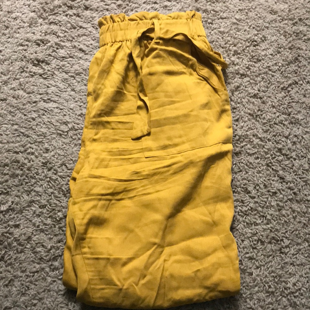 Yellow Fashion Nova pants